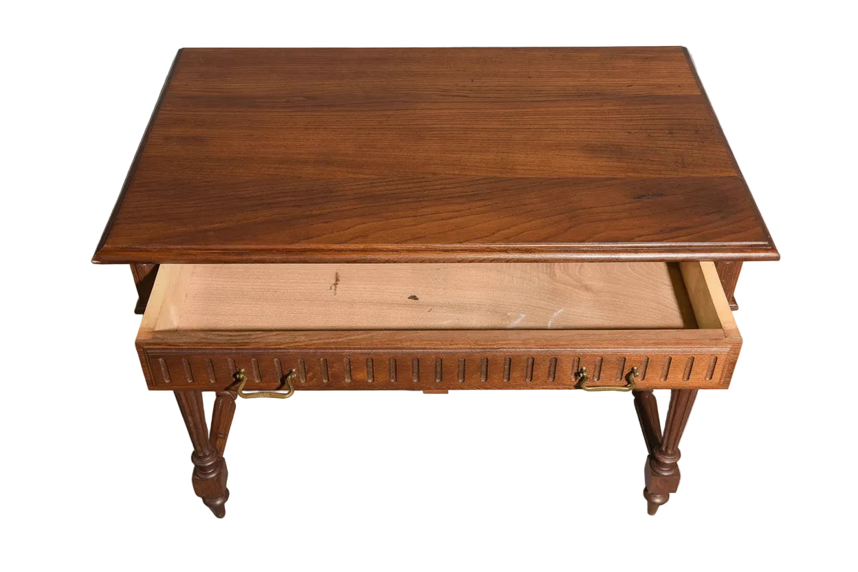 Louis XVI Style Oak Writing Table