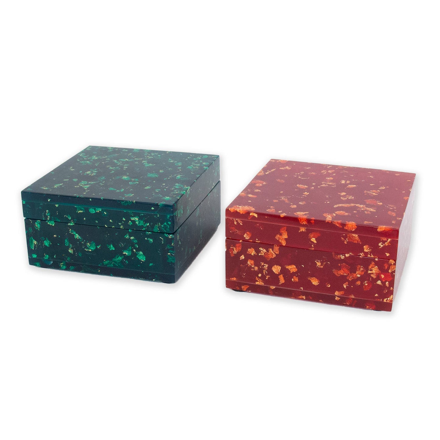 Red Resin Box