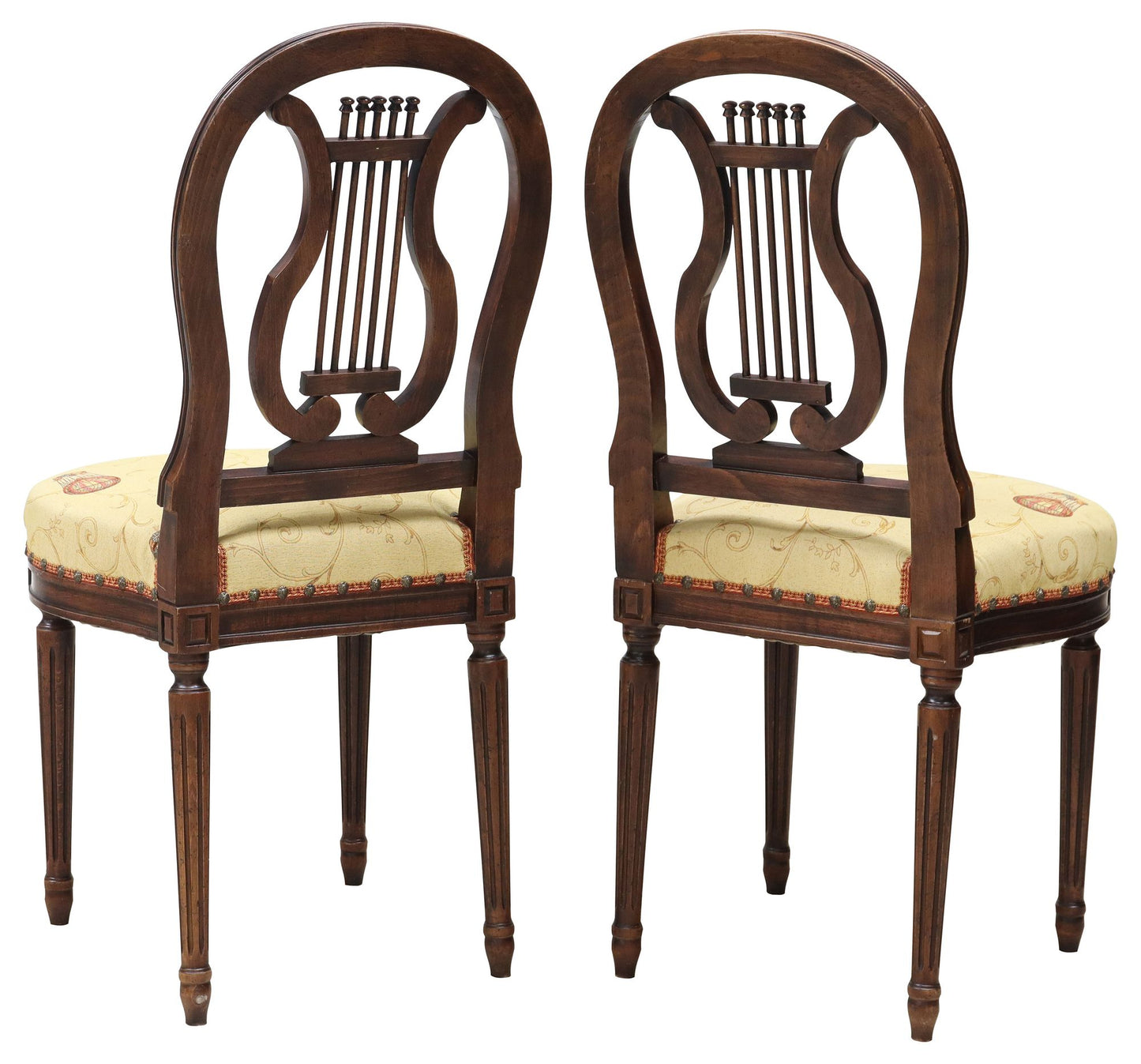 Antique Louis XVI Mahogany Chairs