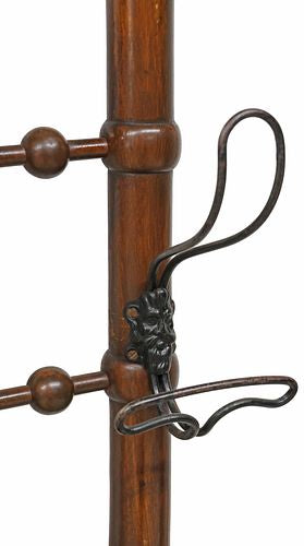 Stick & Ball Mirrored Hall Tree