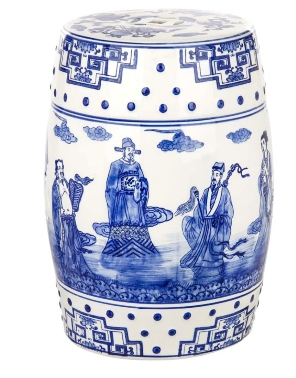 Ceramic Accent Stool