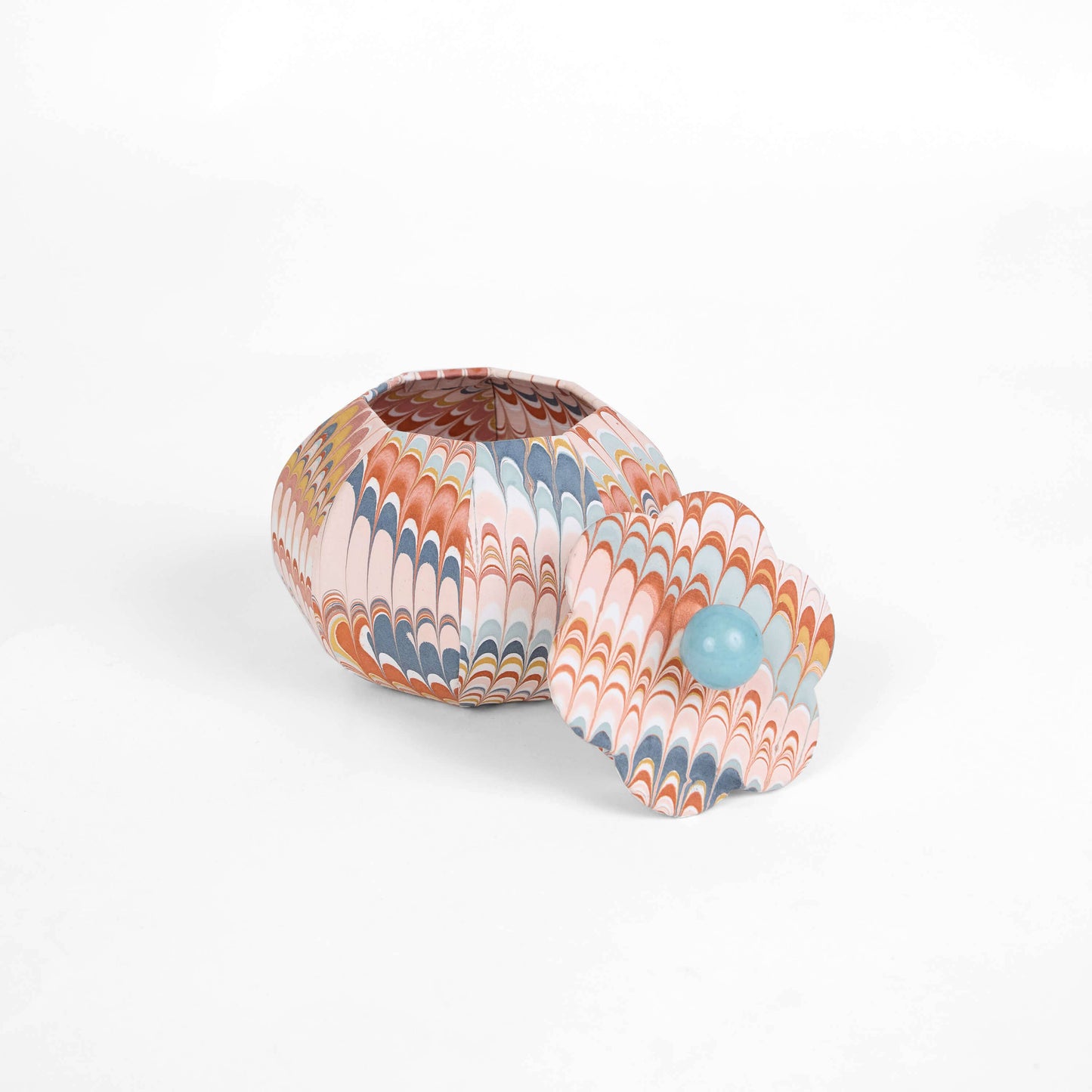 Marbled Dolium Jar - TWILIGHT MOUNTAIN