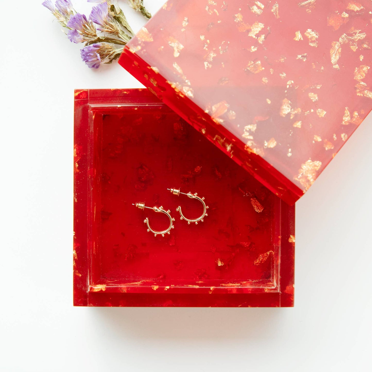 Red Resin Box