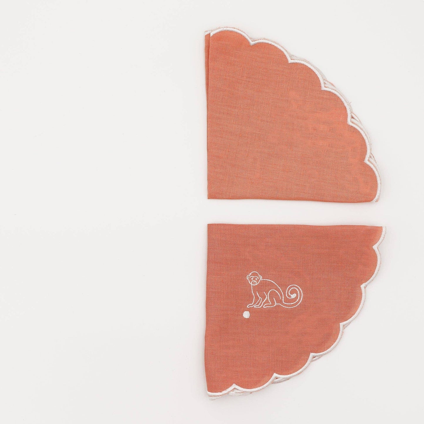 Salmon Sunset Simia Napkin - Set of 4