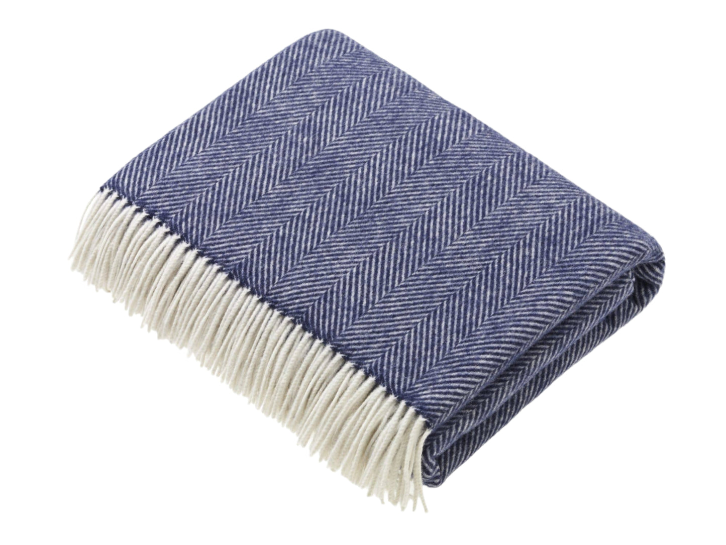 Merino Lambswool Throws - Aqua