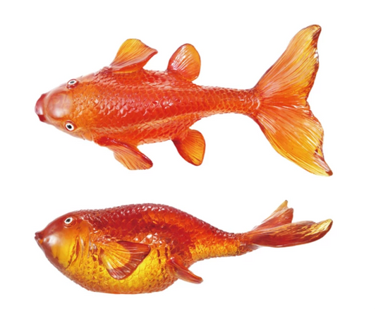 Transparent Resin Goldfish