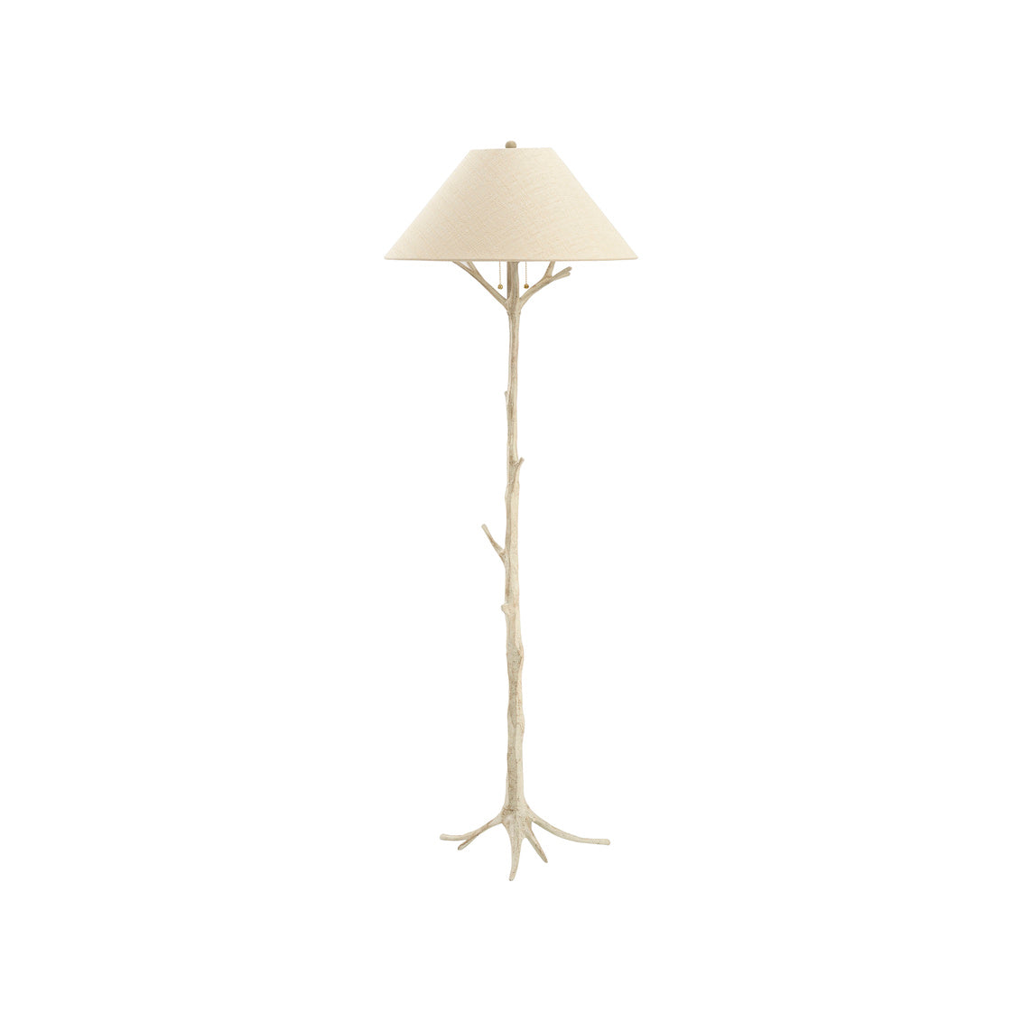 Faux Bois Floor Lamp