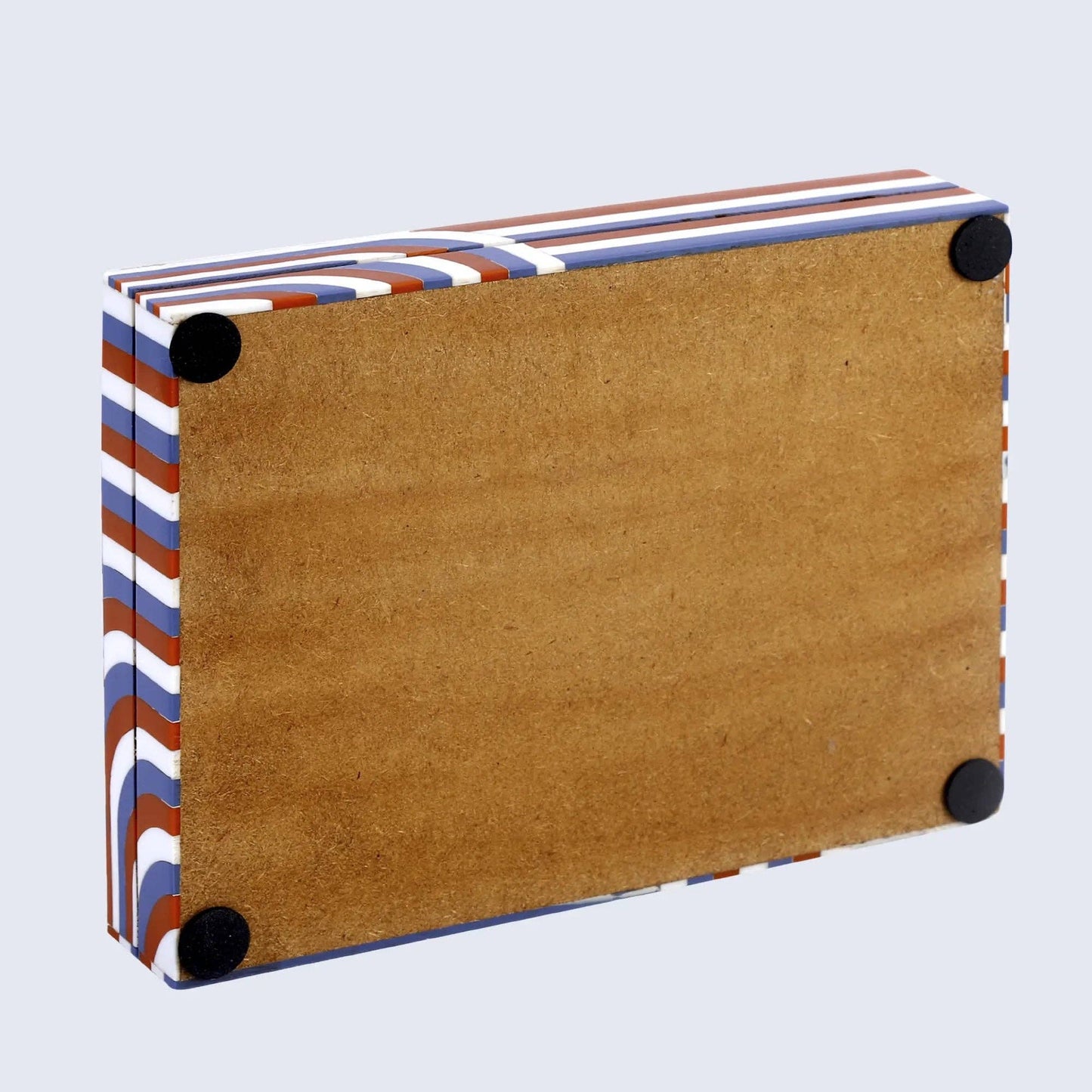 Resin Inlay Box Red/Blue