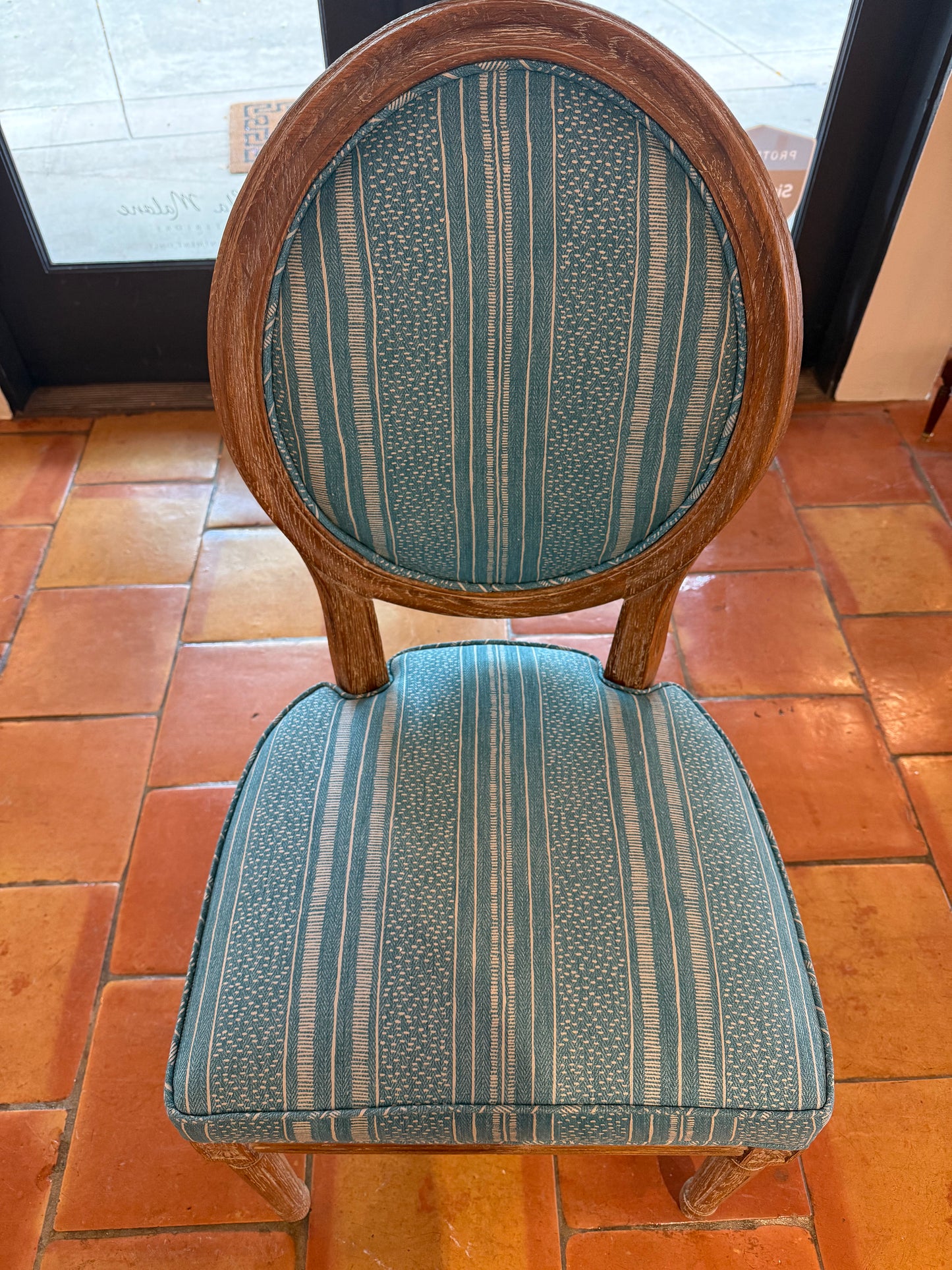 Custom Recovered Chair