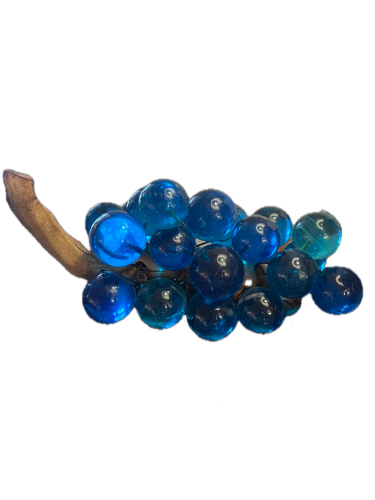 Vintage Blue Grape Cluster-Large