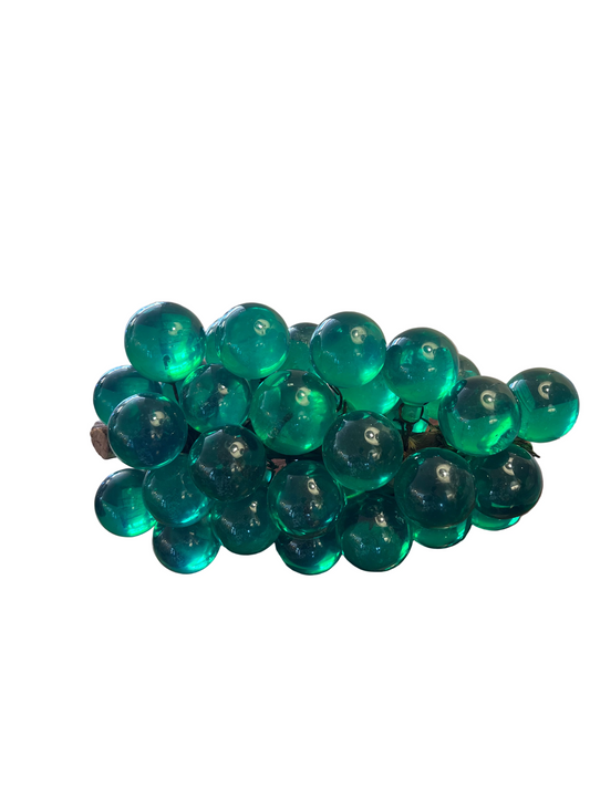 Vintage Green Grape Cluster-Large
