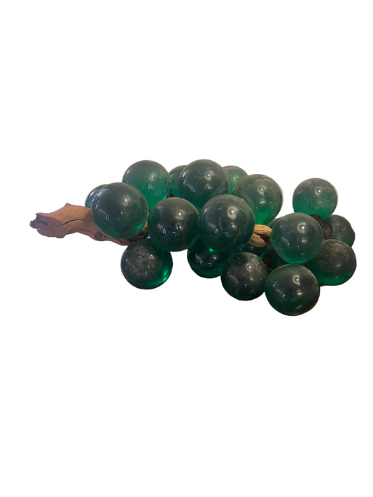 Large Green Vintage Grapes Cluster