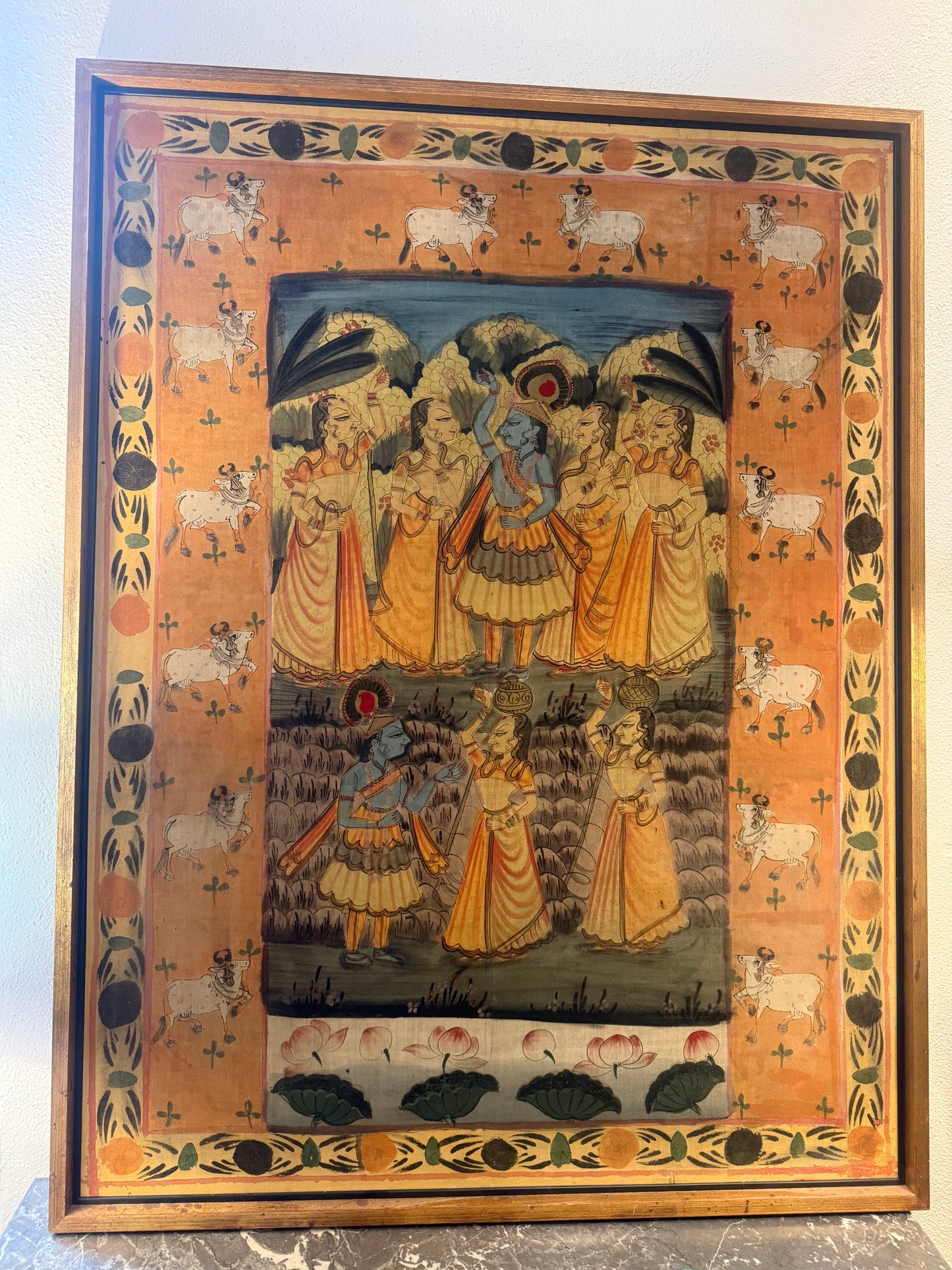 Framed Indian Pichwai