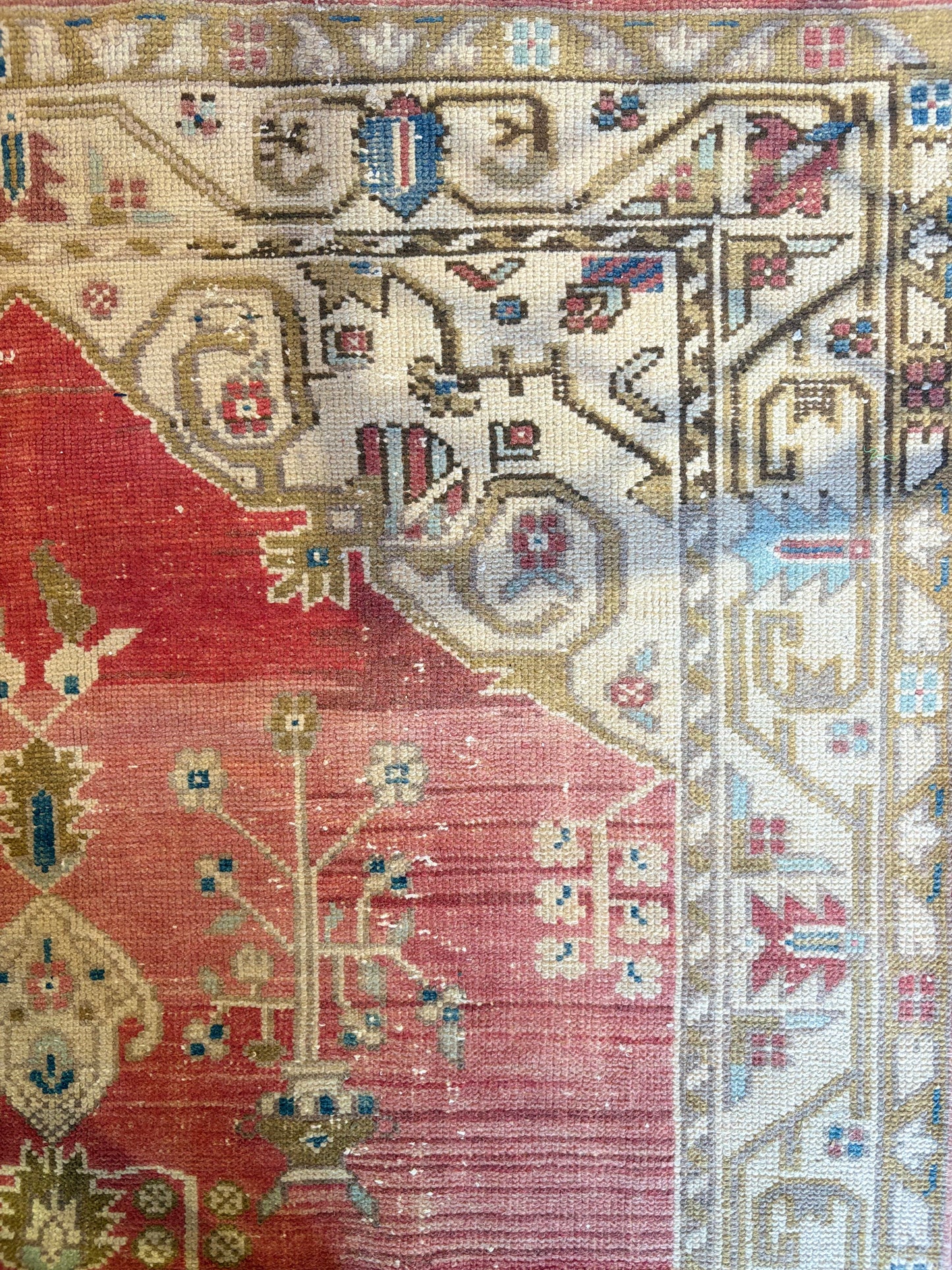 Antique Oushak Rug