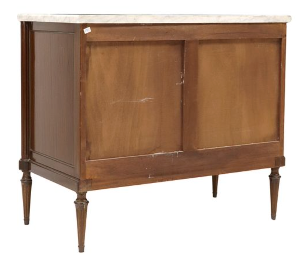 French Marble Top Commode