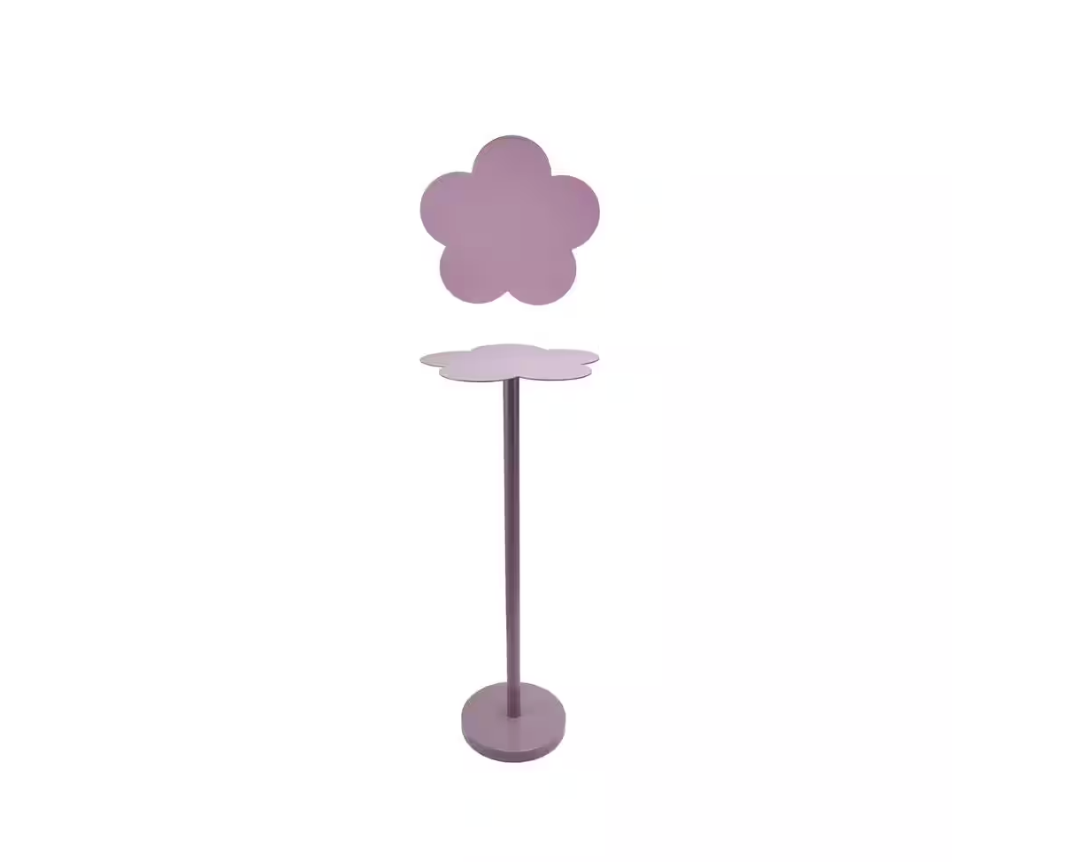 Metal Flower Shaped Martini Table