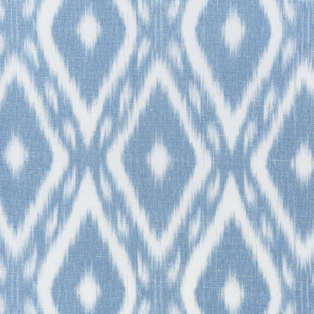 Blue and White Slipper Chair