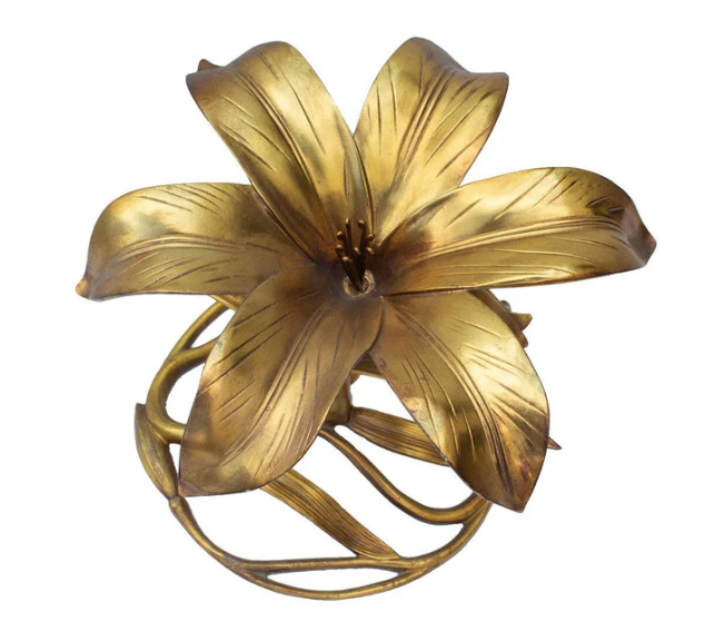 Glass Flower Table