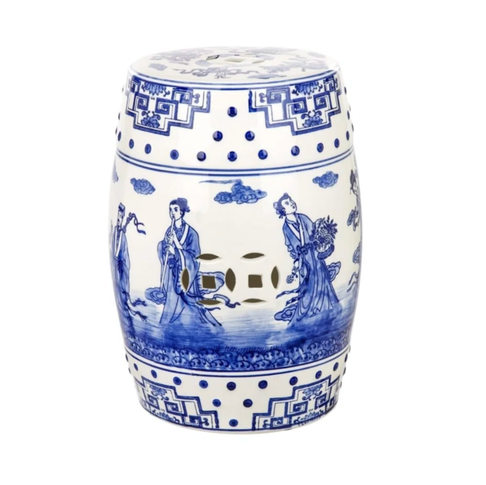 Ceramic Accent Stool
