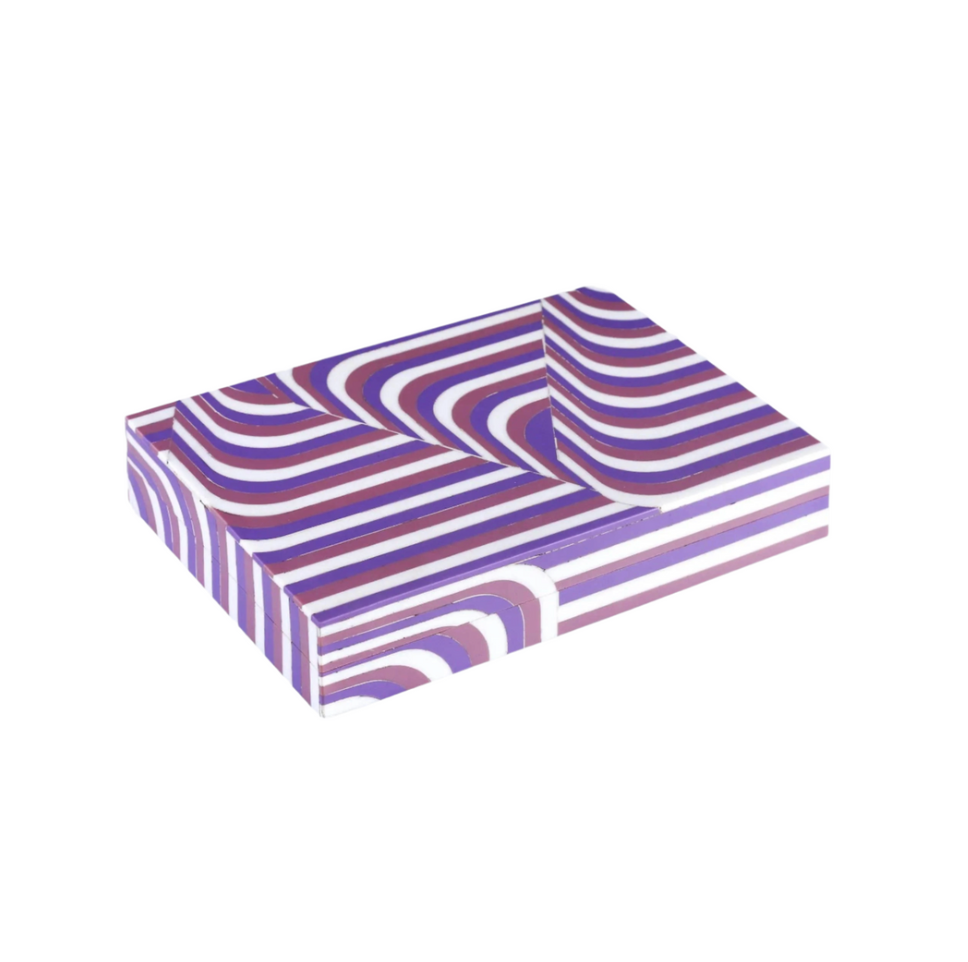 Resin Inlay Box Purple