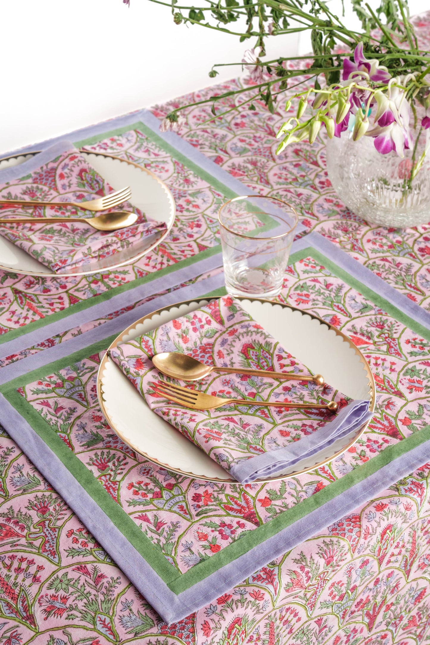 Pink Arch Napkins, Set of 4