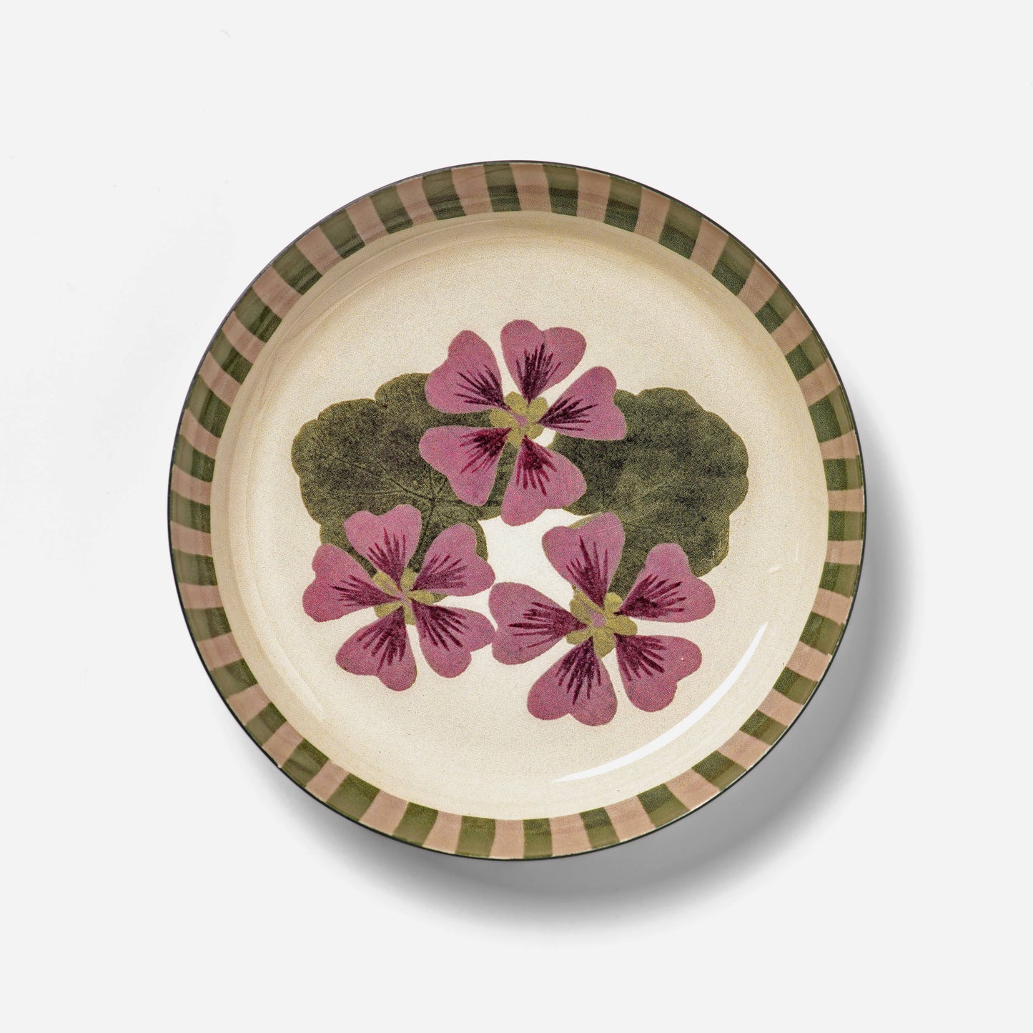 Geranium Small Enamel Tray