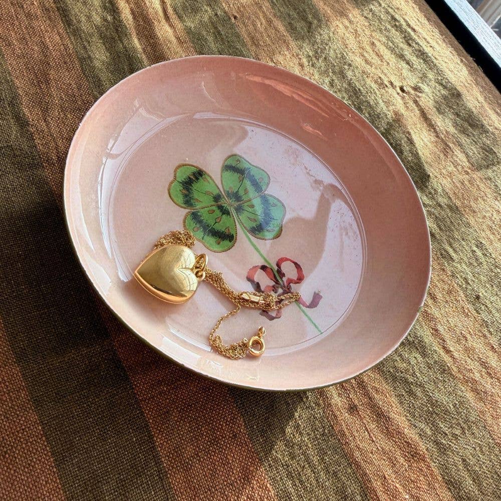 Clover Small Enamel Tray