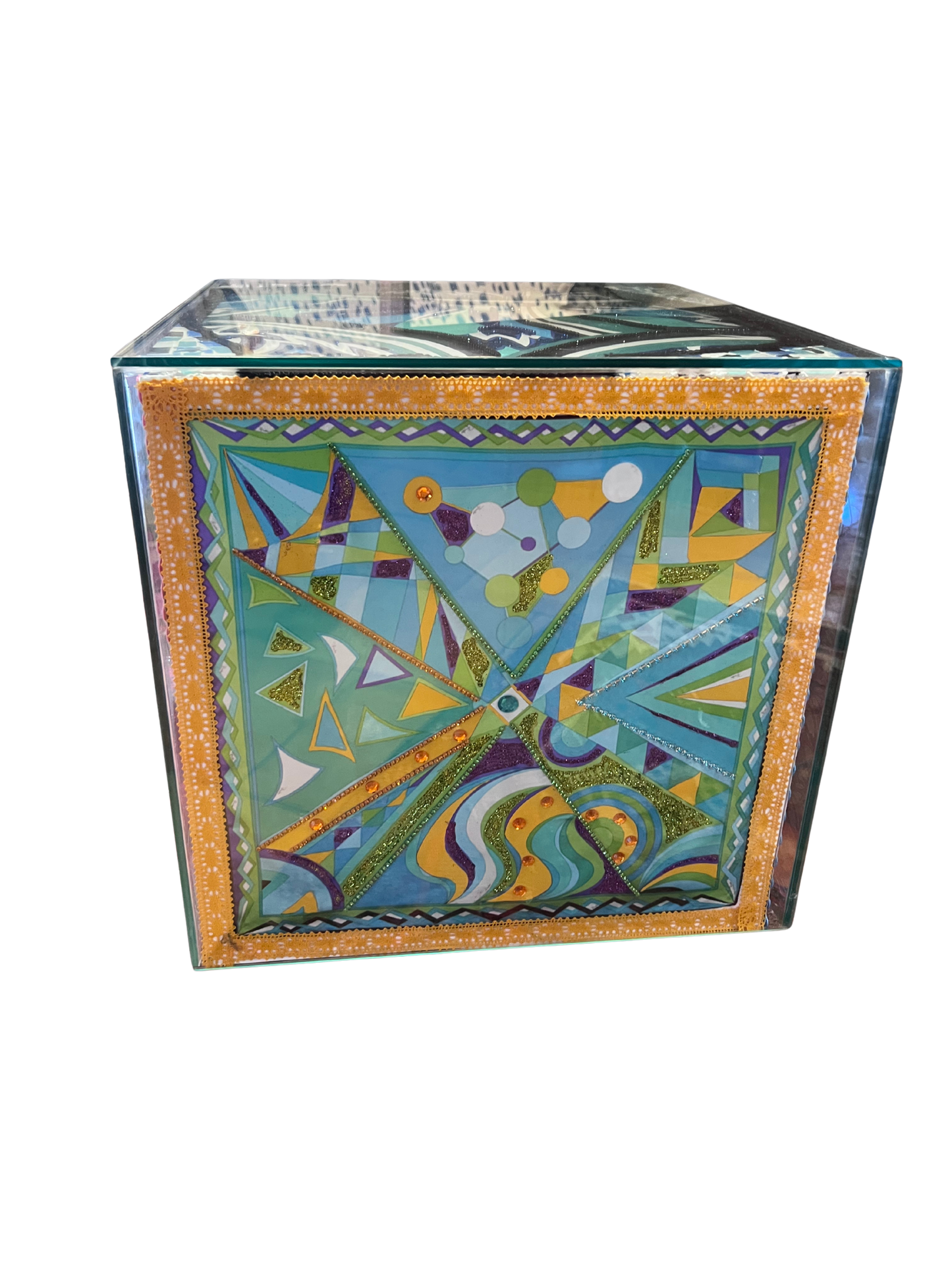 Cecilia Hager Side Pucci Table