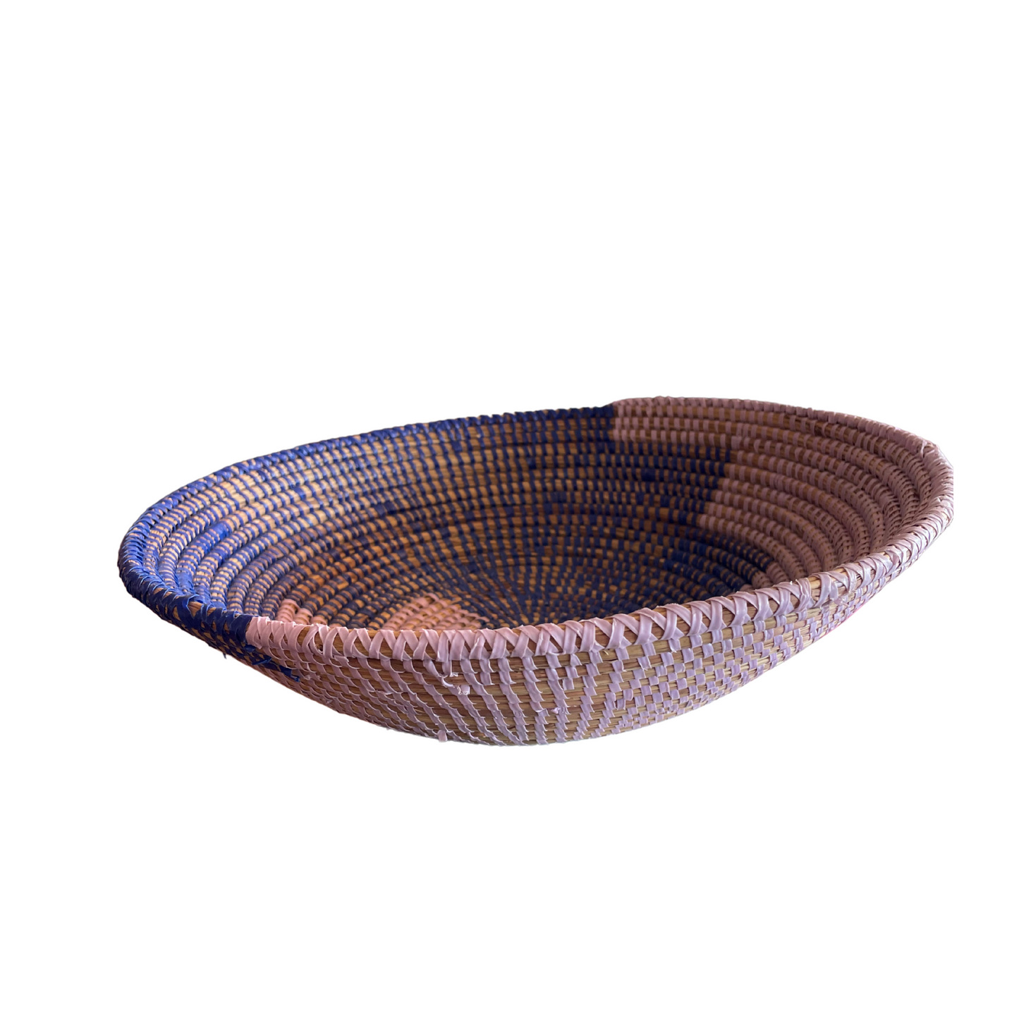 Lavender/Blue Woven Bowl