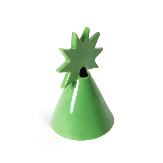 Green Ceramic Vase
