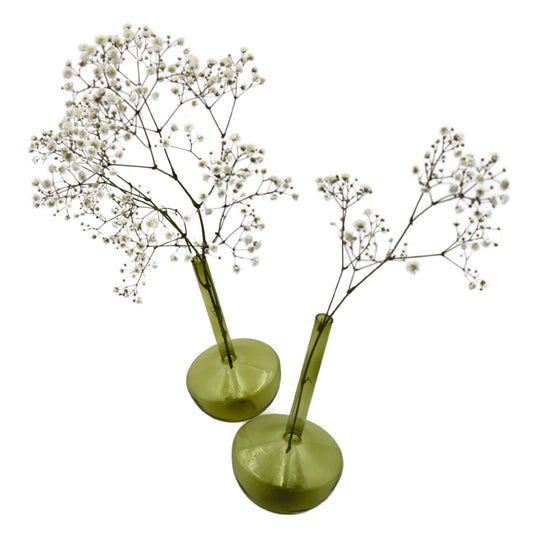 Tilted Sage Bud Vase