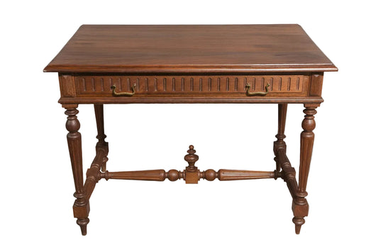 Louis XVI Style Oak Writing Table
