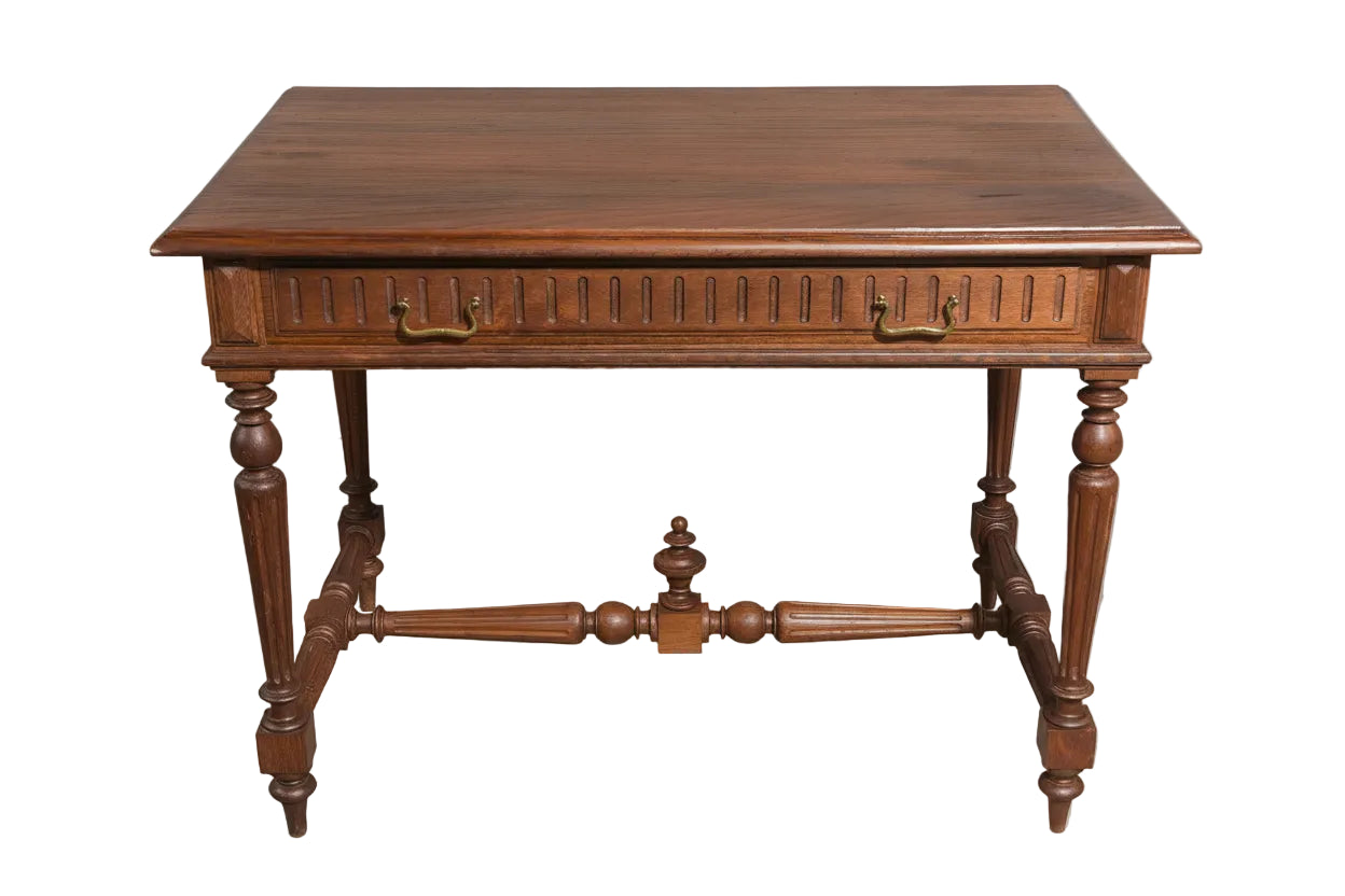 Louis XVI Style Oak Writing Desk
