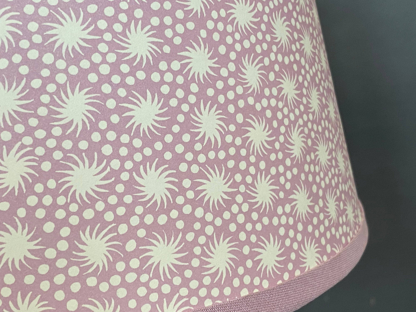 Pink Paper Lampshade 6 in.