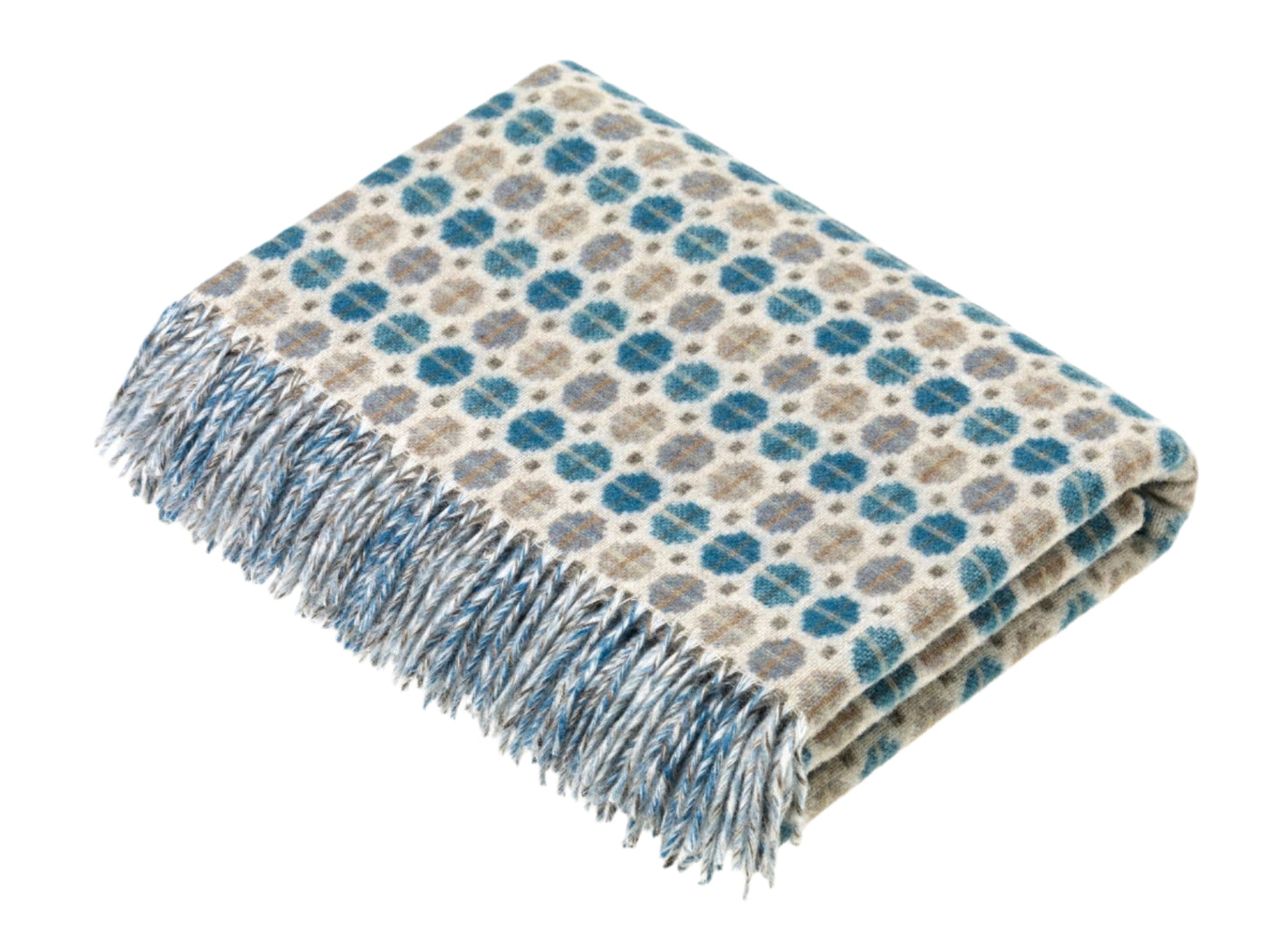 Merino Lambswool Throws-Clover
