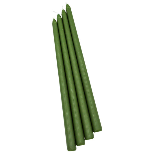 Pine Green Taper Candles