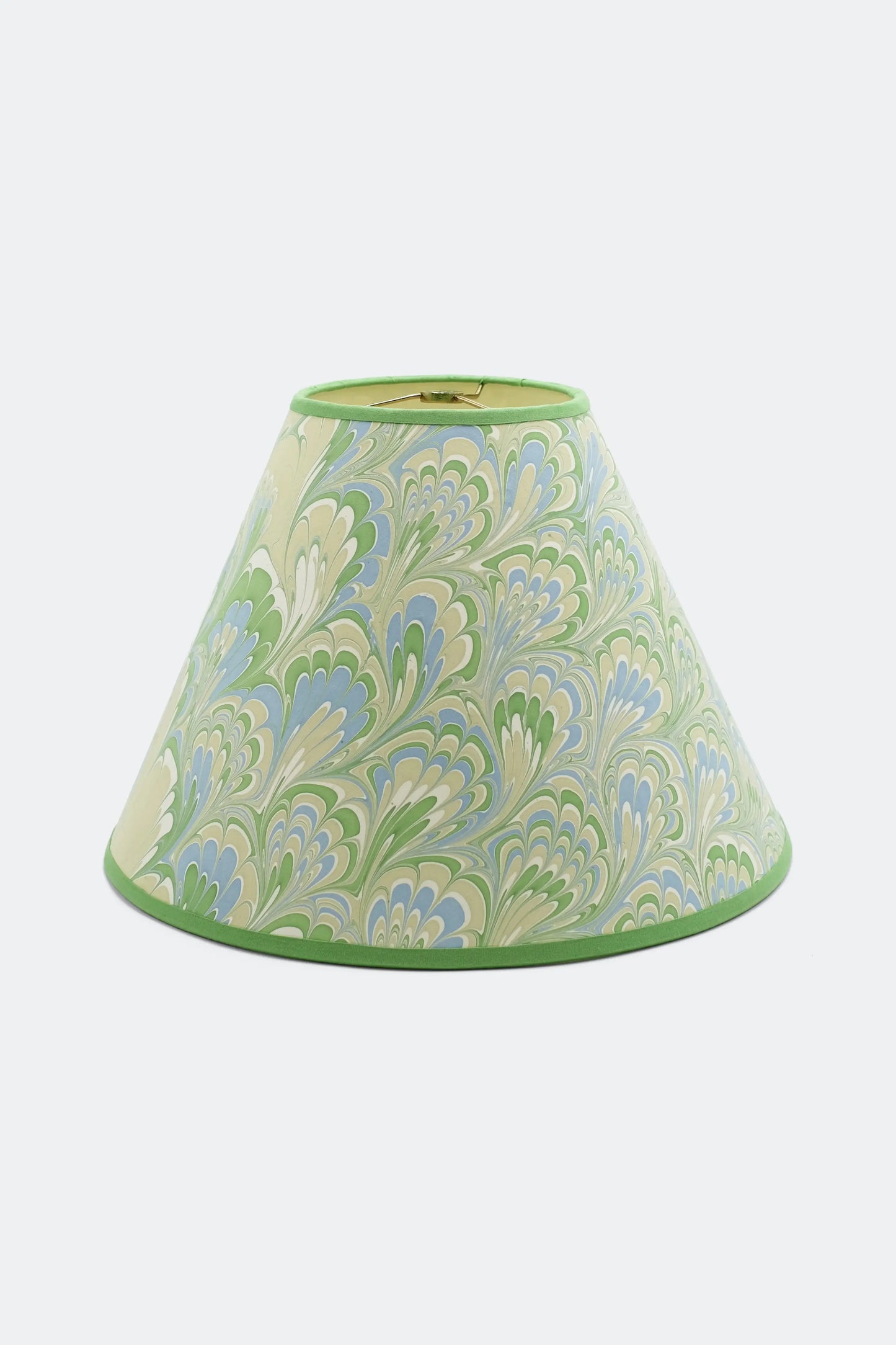 Seaglass Peacock Marbled Lampshade - 16"