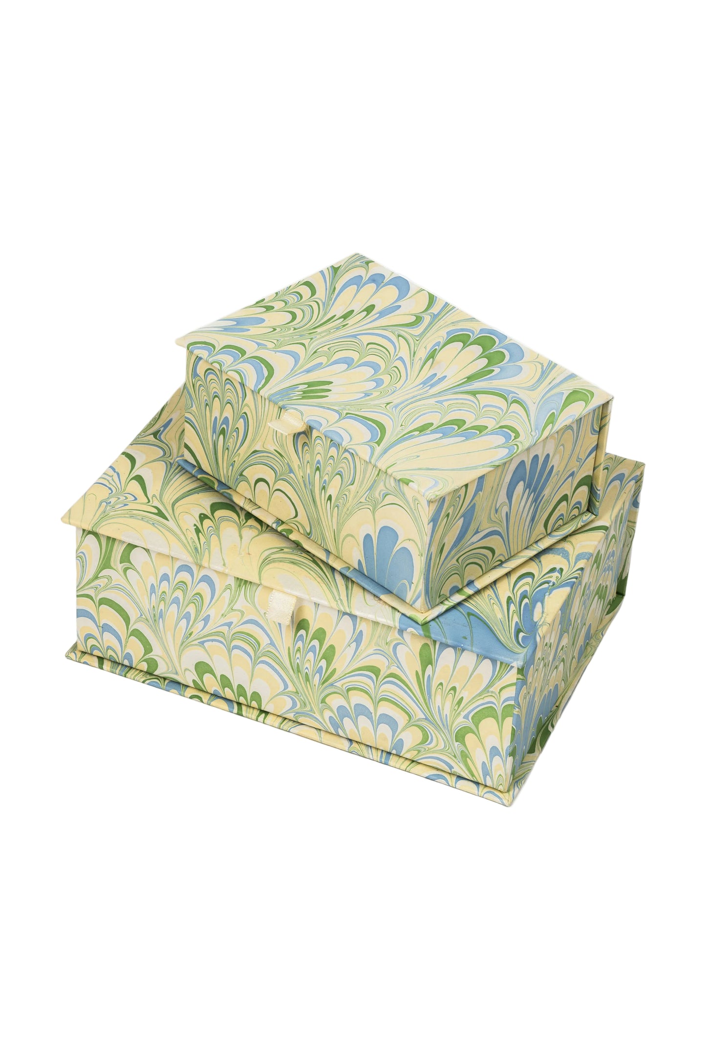 Seaglass Peacock Small Keepsake Box