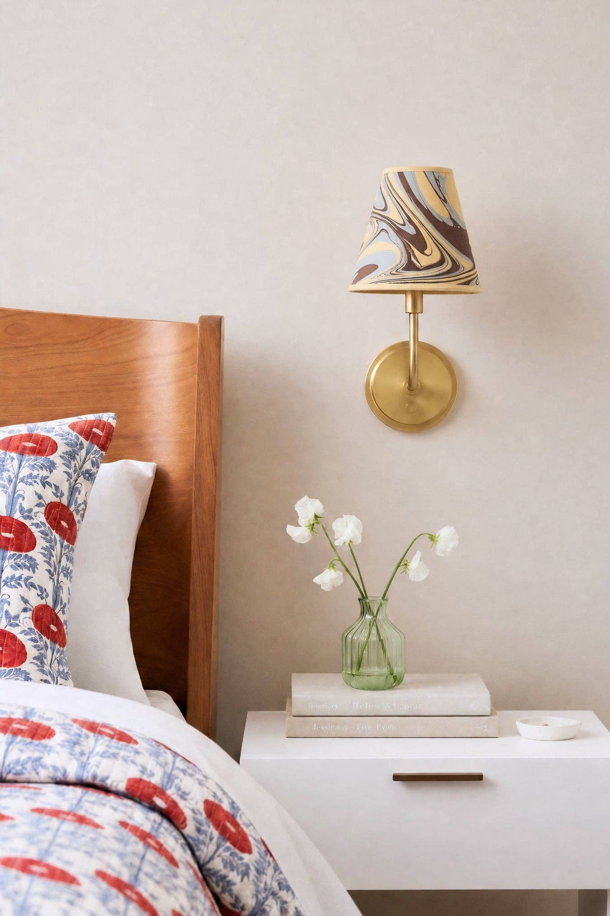 Kyoto Marbled Lampshade - 6"