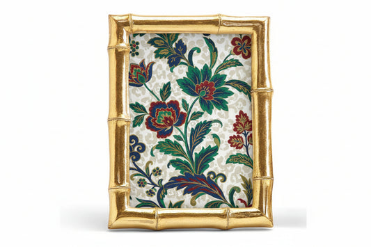 Gold Faux Bamboo Picture Frame - 5x7