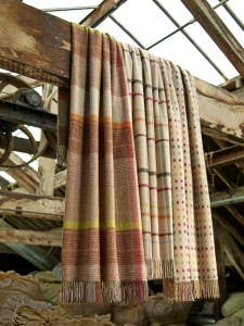 Contemporary Windowpane, Multi-Spot and Multi-Ribbon Range: Windowpane Beige