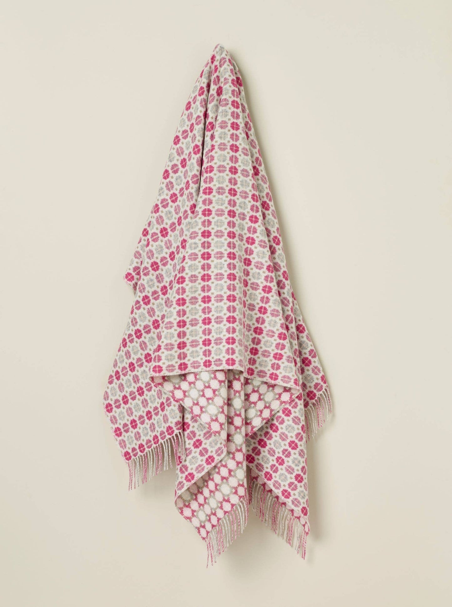 Merino Lambswool Throws-Clover
