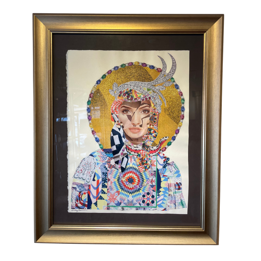 Mallory Moorman Framed Original Art 17in x 21in