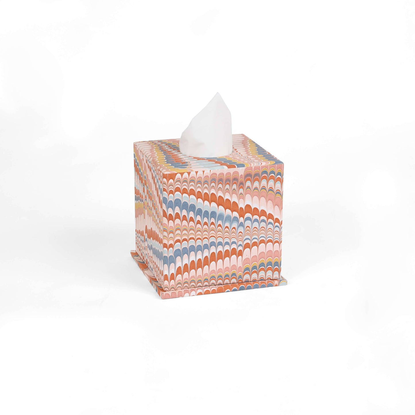MARBLED LARGE TISSUE BOX - TWILIGHT MOUNTAIN