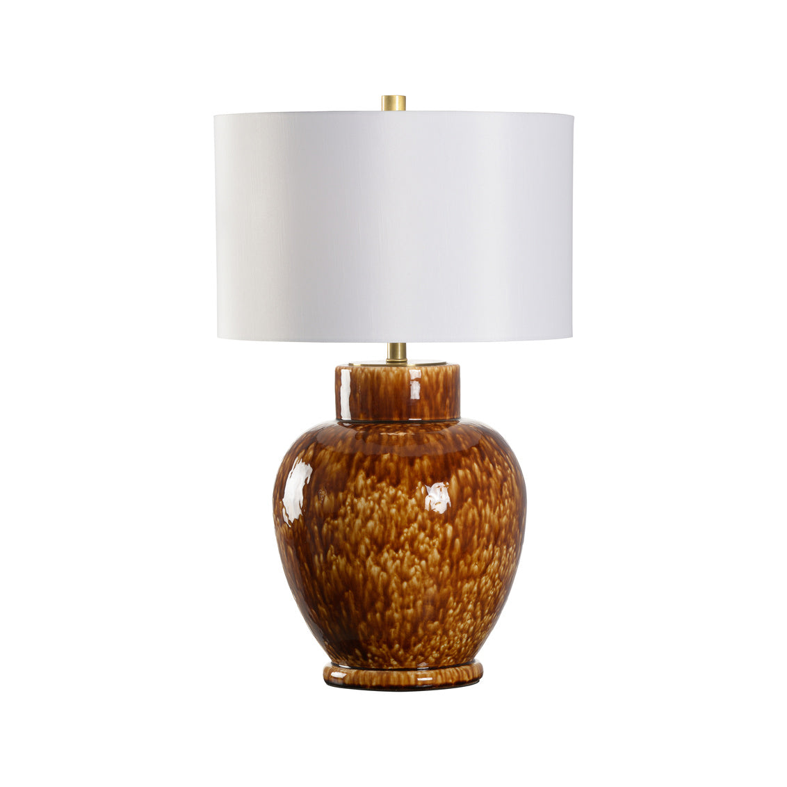 Tortoise Ceramic Vase Lamp