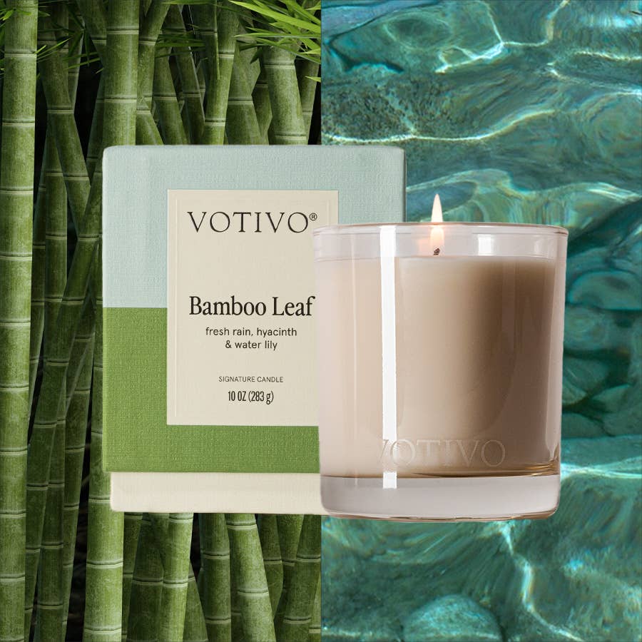 Bamboo Leaf Signature 10 oz Candle