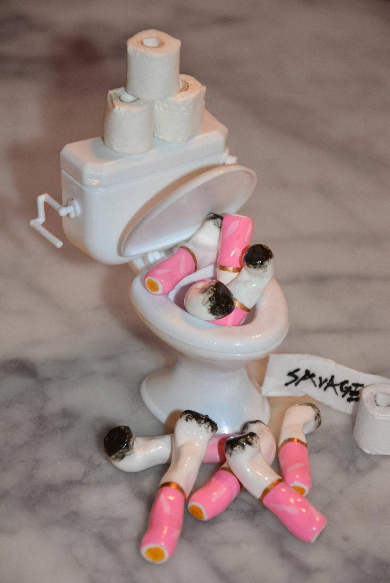 Pink Individual Cigarette