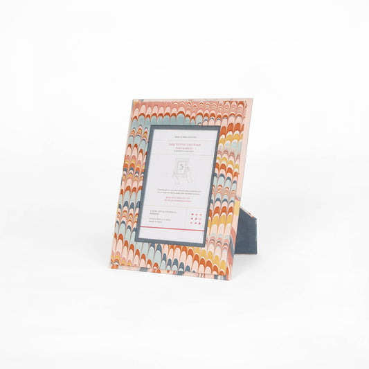 MARBLED TABLETOP PICTURE FRAME - TWILIGHT MOUNTAIN