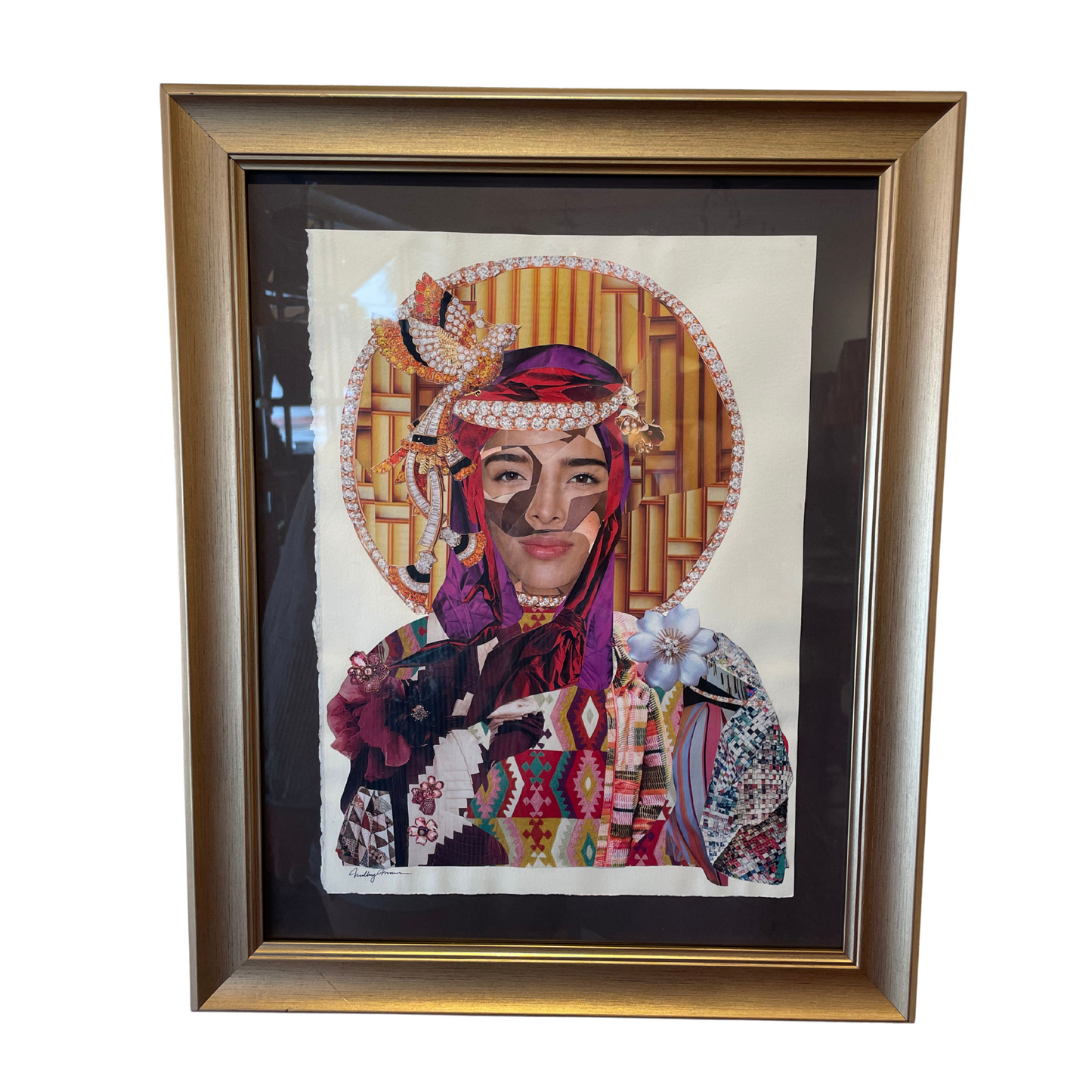 Mallory Moorman Framed Original Art 17in x 21in