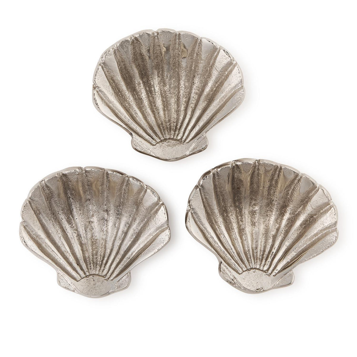 Silver Shell Tidbit Dish